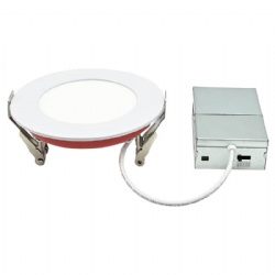 HOMESTAR 5CCT LED Fire Rated Round Slim Panel