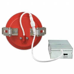 HOMESTAR 5CCT LED Fire Rated Round Slim Panel
