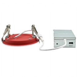 HOMESTAR 5CCT LED Fire Rated Round Slim Panel