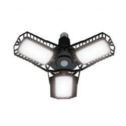 HOMESTAR LED Motion-Activated 1/2/3-Panel Garage Light,ETL Listed,LED Lights for Garage, Workshop, Attic, LED Bay Light